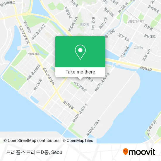 트리플스트리트D동 map