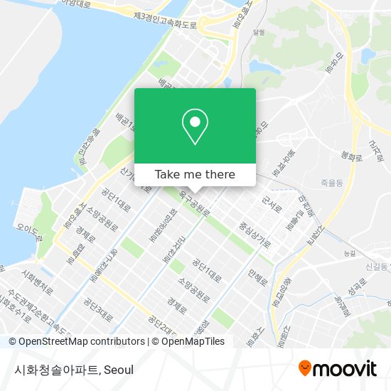 시화청솔아파트 map