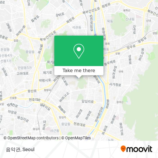 음악관 map