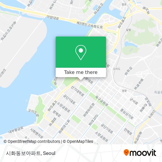 시화동보아파트 map