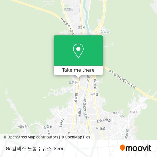 Gs칼텍스 도봉주유소 map