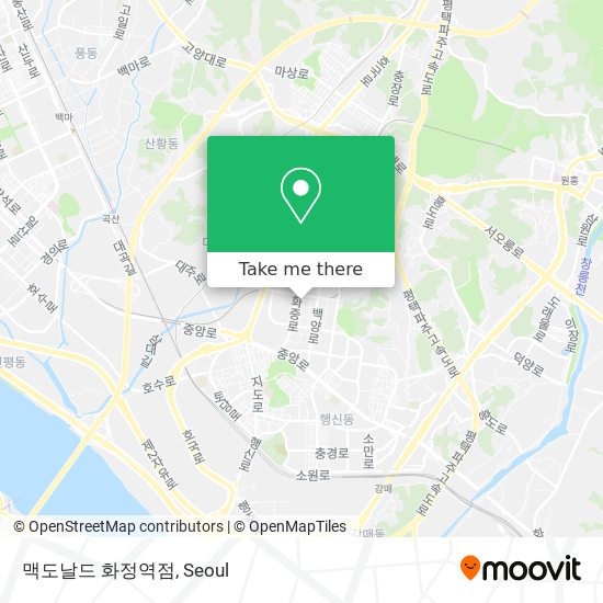 맥도날드 화정역점 map