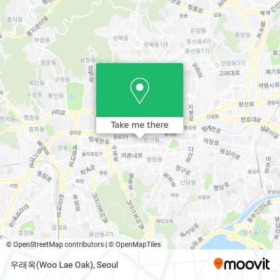 우래옥(Woo Lae Oak) map