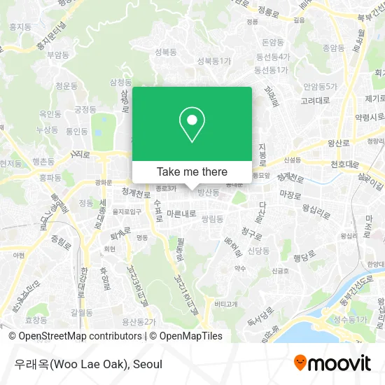 우래옥(Woo Lae Oak) map