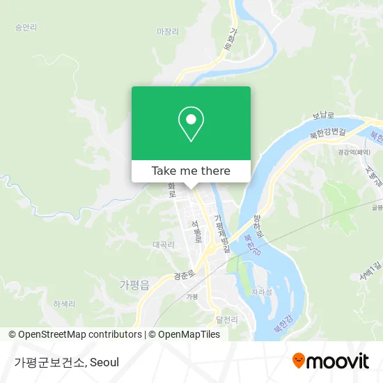 가평군보건소 map