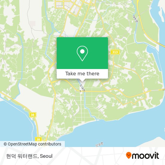 현덕 워터랜드 map