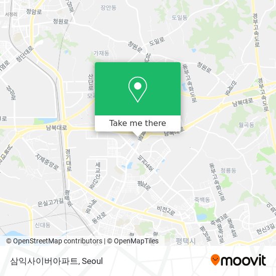 삼익사이버아파트 map