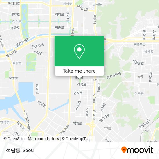 석남동 map