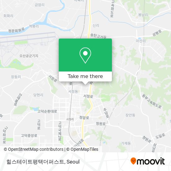 힐스테이트평택더퍼스트 map