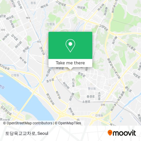 토당육교교차로 map