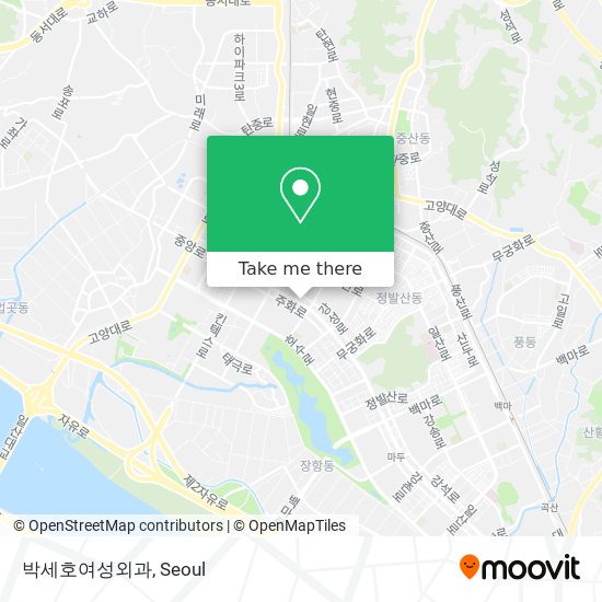 박세호여성외과 map