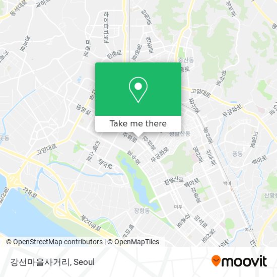 강선마을사거리 map