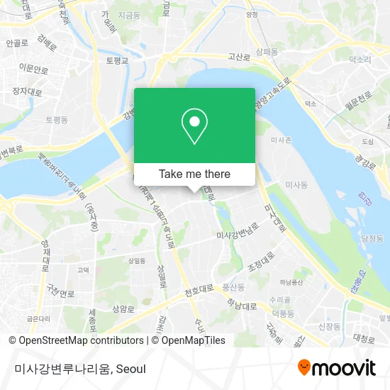 미사강변루나리움 map