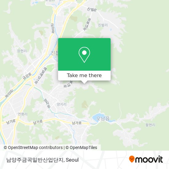 남양주금곡일반산업단지 map