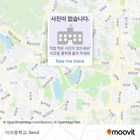 이의중학교 map