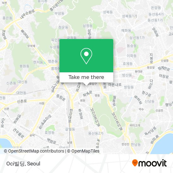 Oci빌딩 map