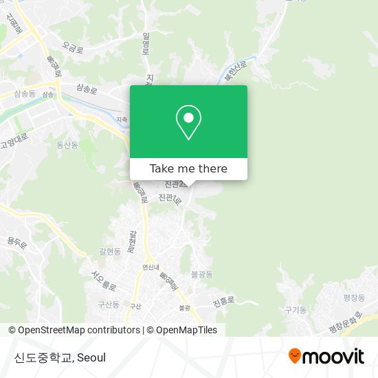 신도중학교 map