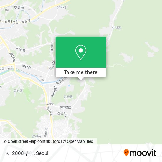 제 2808부대 map