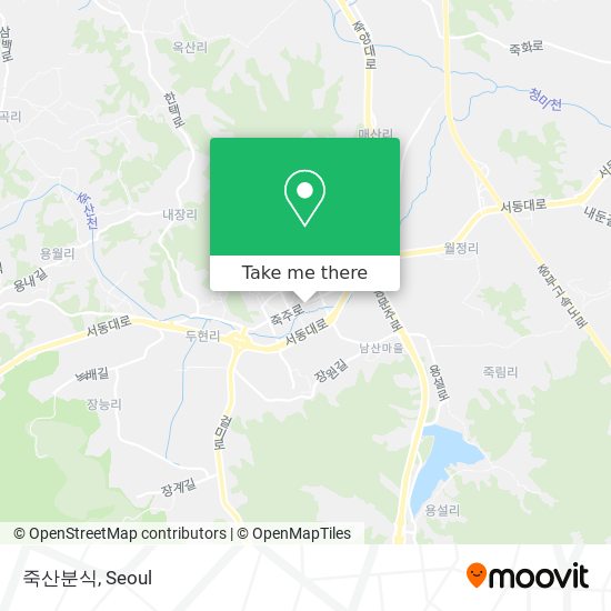 죽산분식 map