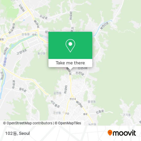 102동 map