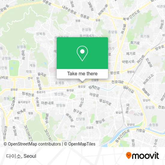 다이소 map