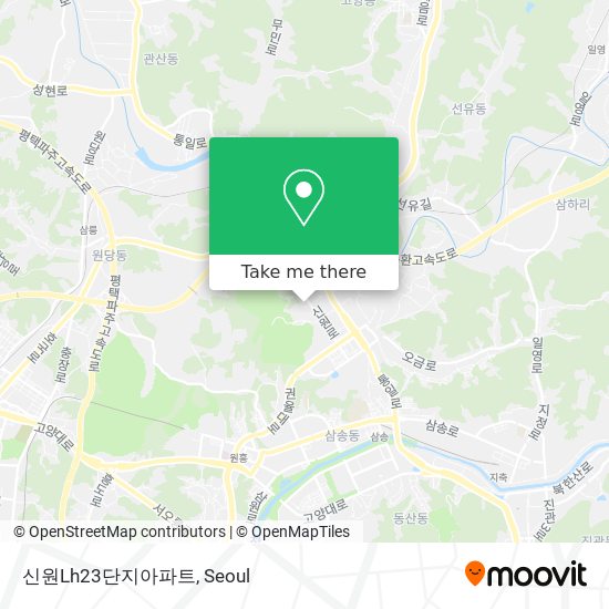 신원Lh23단지아파트 map