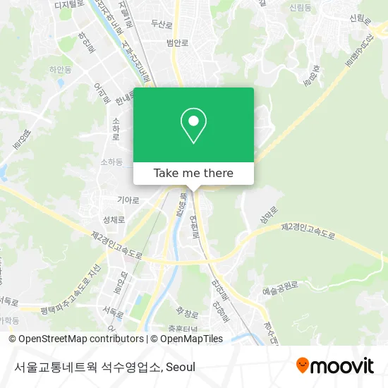 서울교통네트웍 석수영업소 map