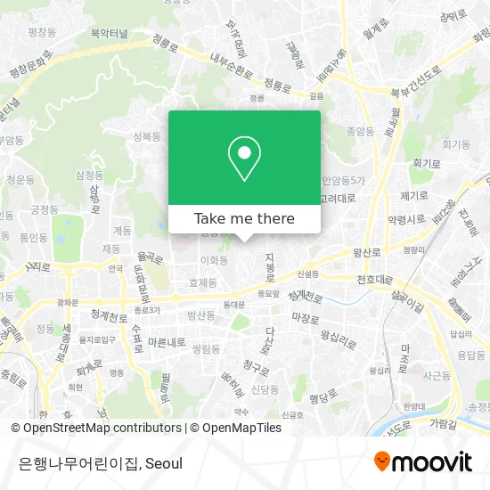 은행나무어린이집 map