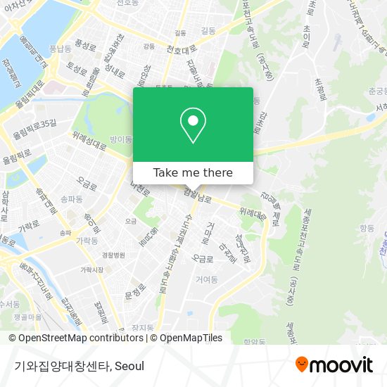 기와집양대창센타 map