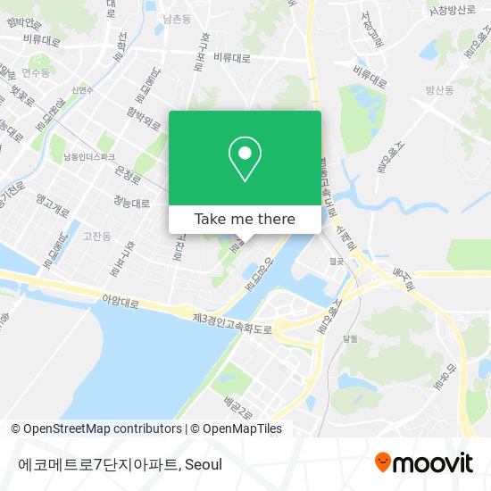 에코메트로7단지아파트 map