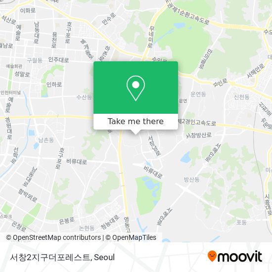 서창2지구더포레스트 map