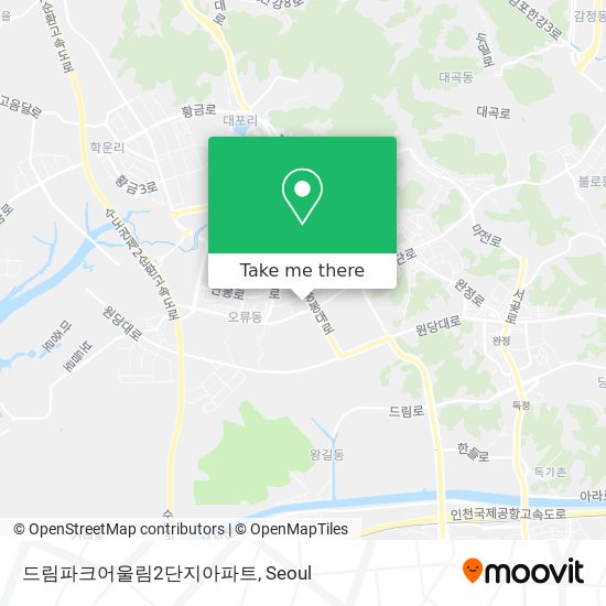 드림파크어울림2단지아파트 map