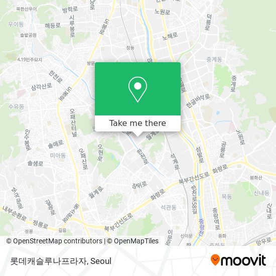 롯데캐슬루나프라자 map