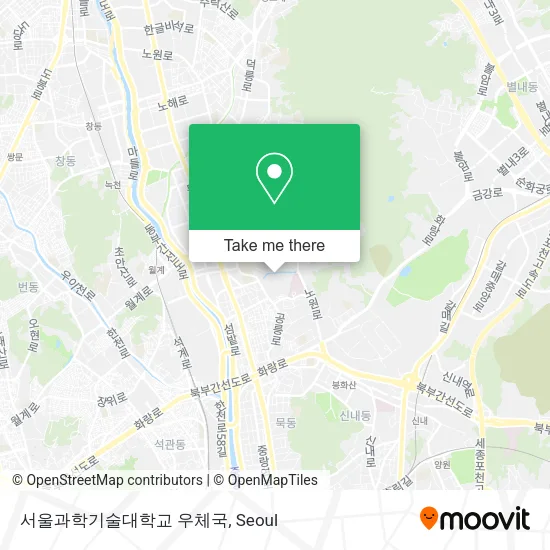 서울과학기술대학교 우체국 map