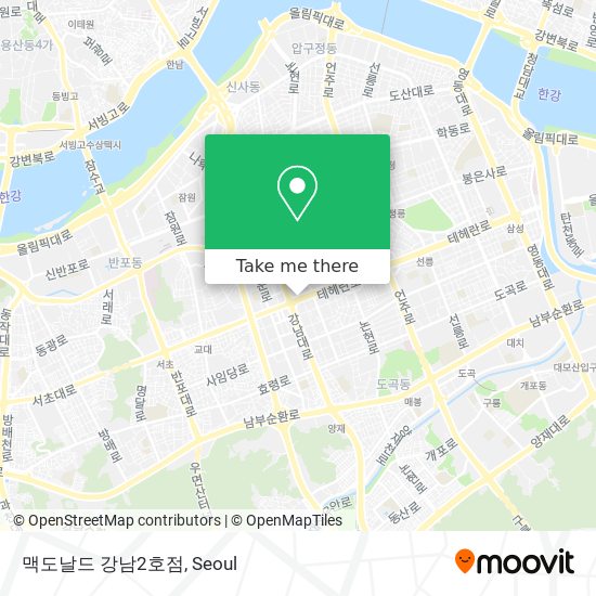 맥도날드 강남2호점 map