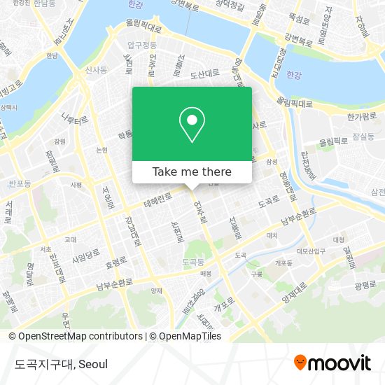 도곡지구대 map