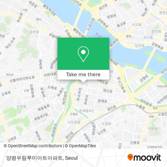 양평우림루미아트아파트 map