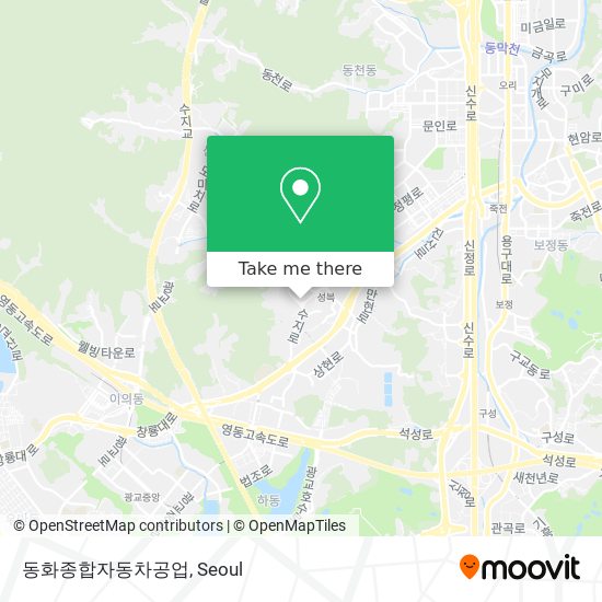 동화종합자동차공업 map