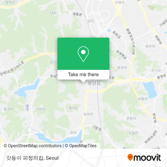 갓등이 피정의집 map