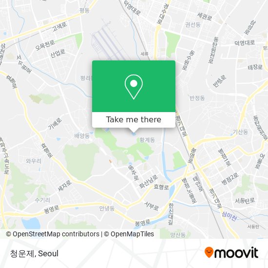 청운제 map