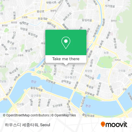 하우스디 세종타워 map