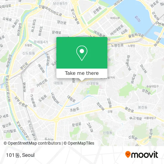 101동 map