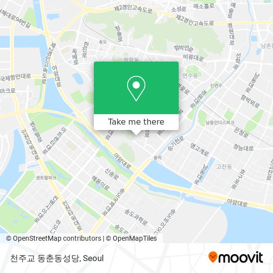 천주교 동춘동성당 map