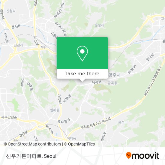 신우가든아파트 map