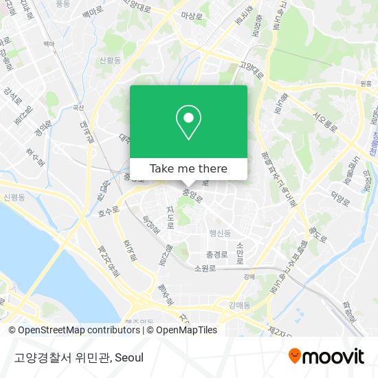 고양경찰서 위민관 map