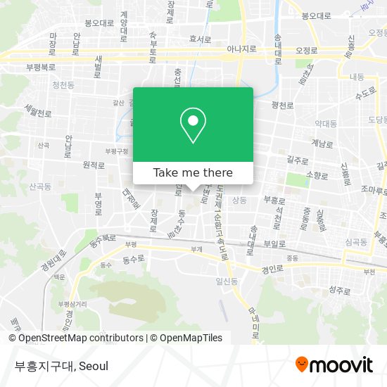 부흥지구대 map