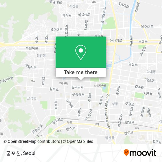 굴포천 map