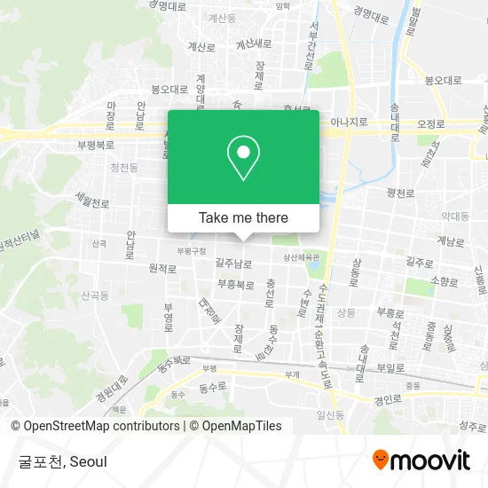 굴포천 map