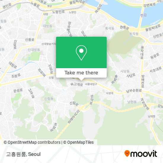고흥원룸 map