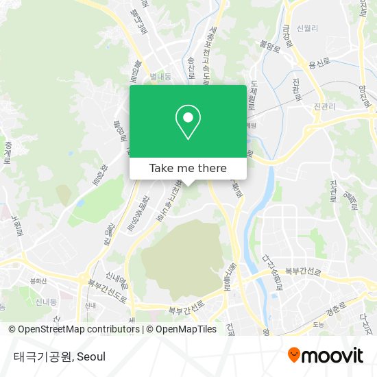 태극기공원 map